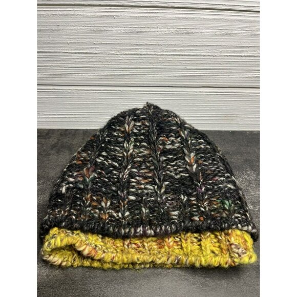 Super Duper Handmade Hats Beanie Unisex Knitted Wool Poly acrylic One Size - Picture 2 of 7